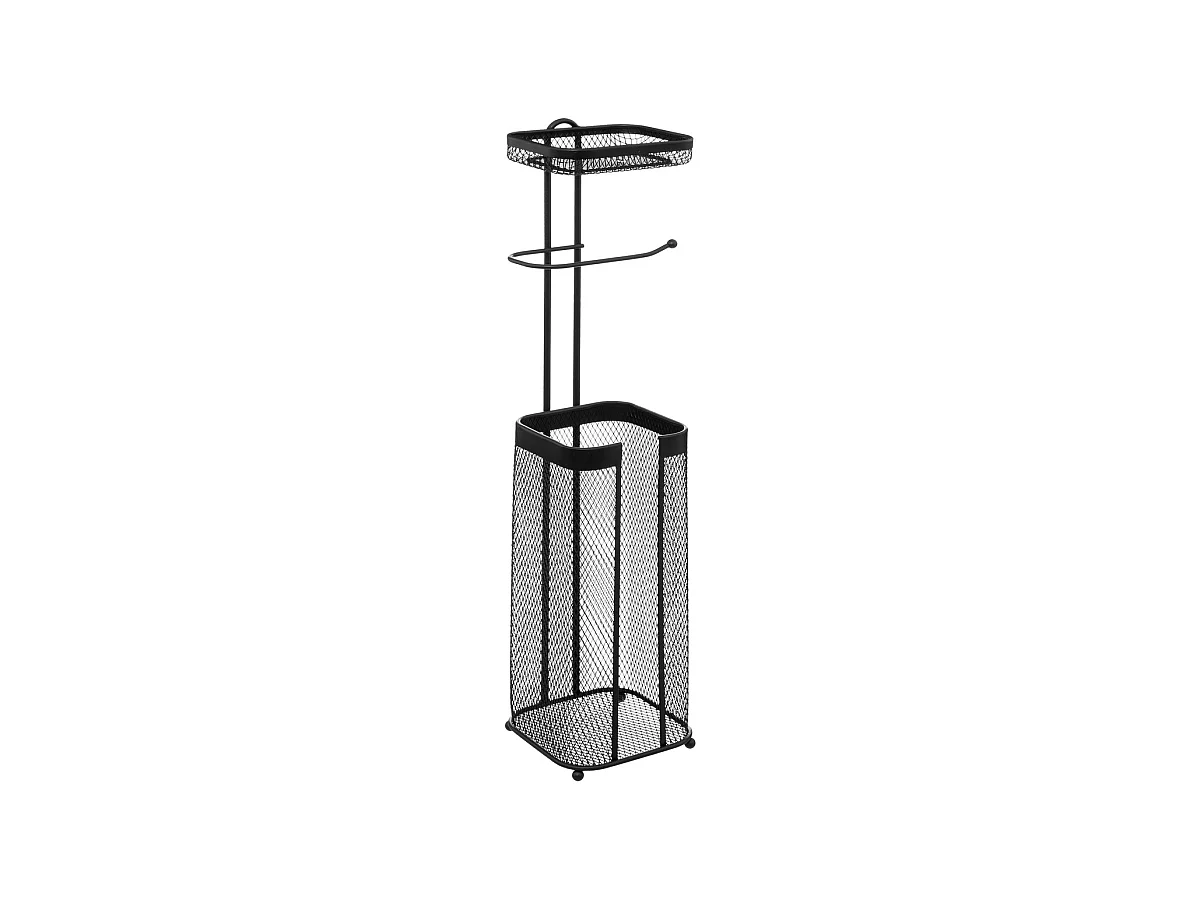 Dérouleur WC & Réservoir "Mayaj" 73cm Noir