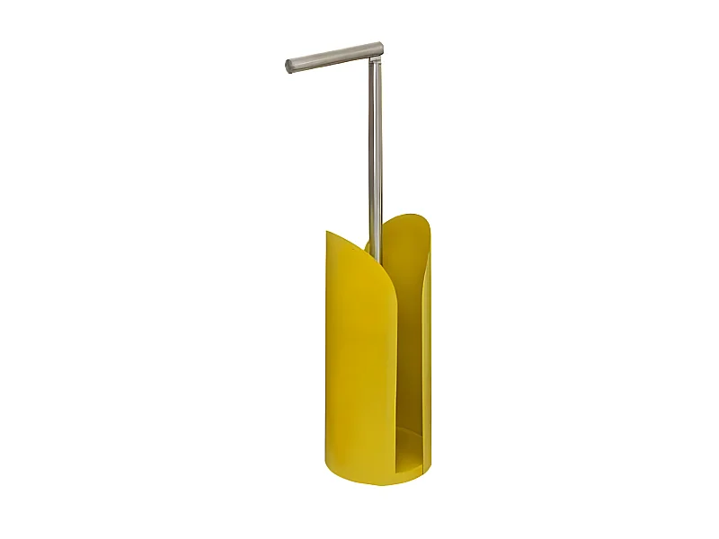 Dérouleur de Papier Toilette "Flexible" 58cm Jaune