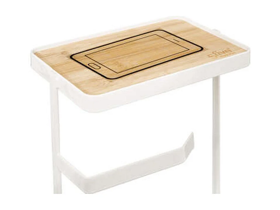 Dérouleur WC 3 en 1 "Modern" 59cm Blanc