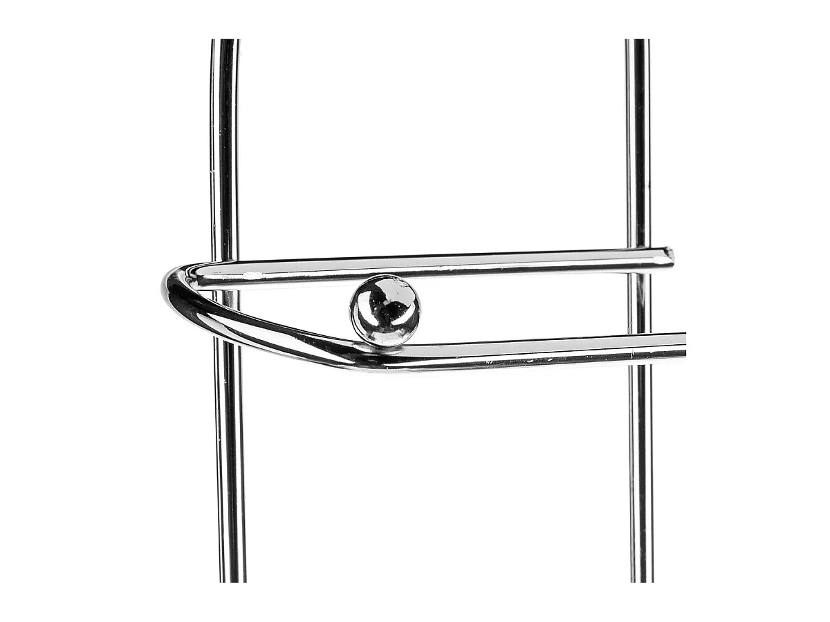 Dérouleur de Papier Toilette "Réserve" 66cm Argent