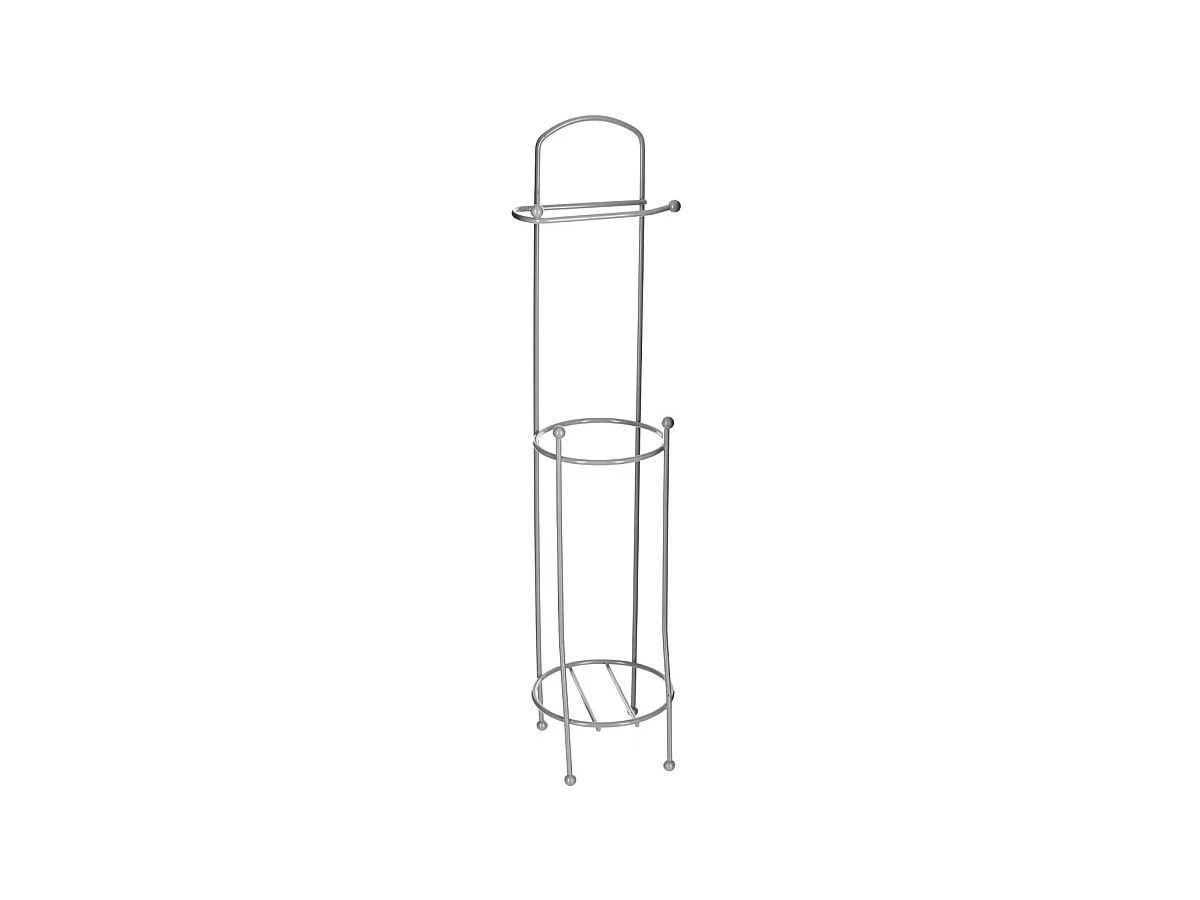 Dérouleur de Papier Toilette "Réserve" 65cm Gris