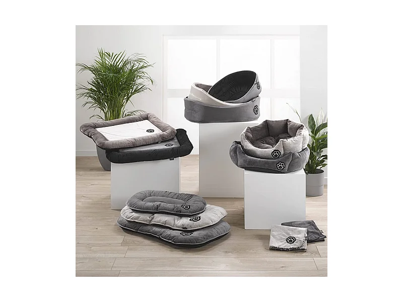 Coussin pour Chien & Chat "Patchy" 69cm Beige