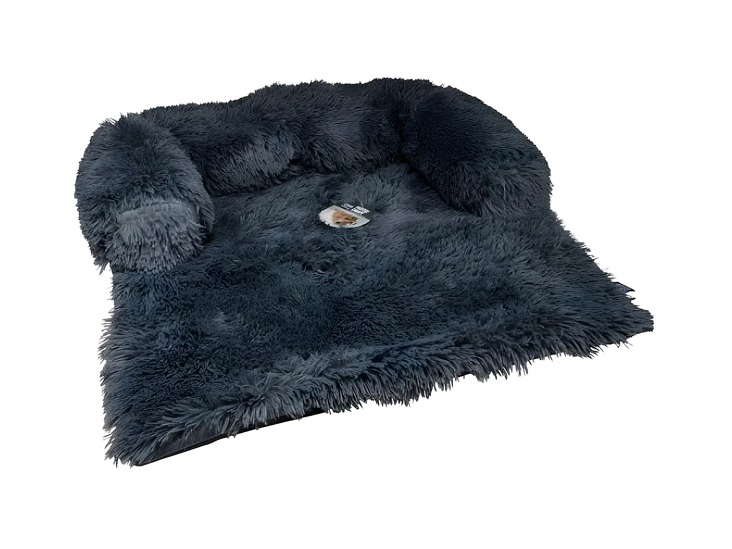 Protège Canapé & Traversin "Fluffy" 120cm Anthracite