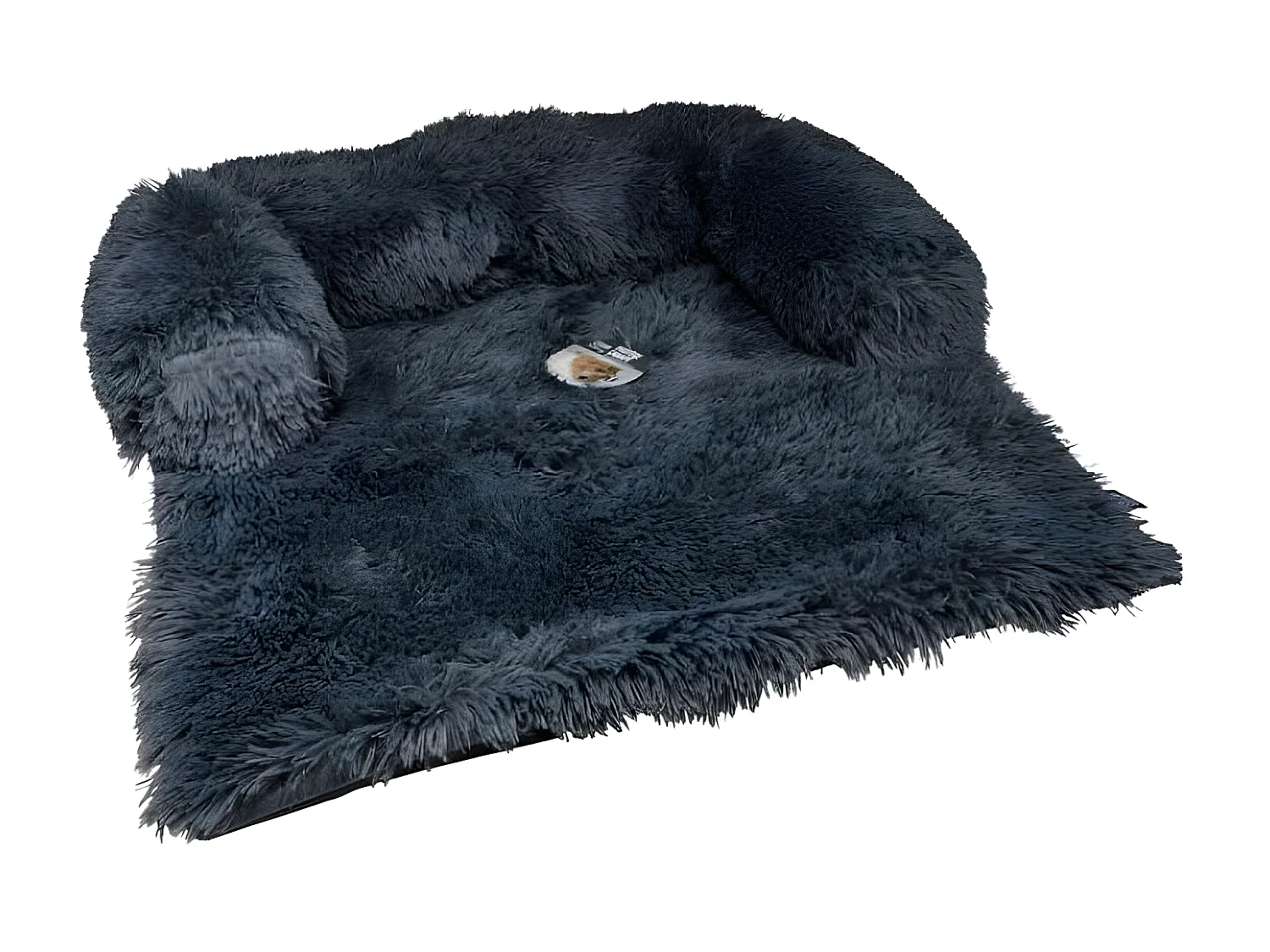 Protège Canapé & Traversin "Fluffy" 120cm Anthracite