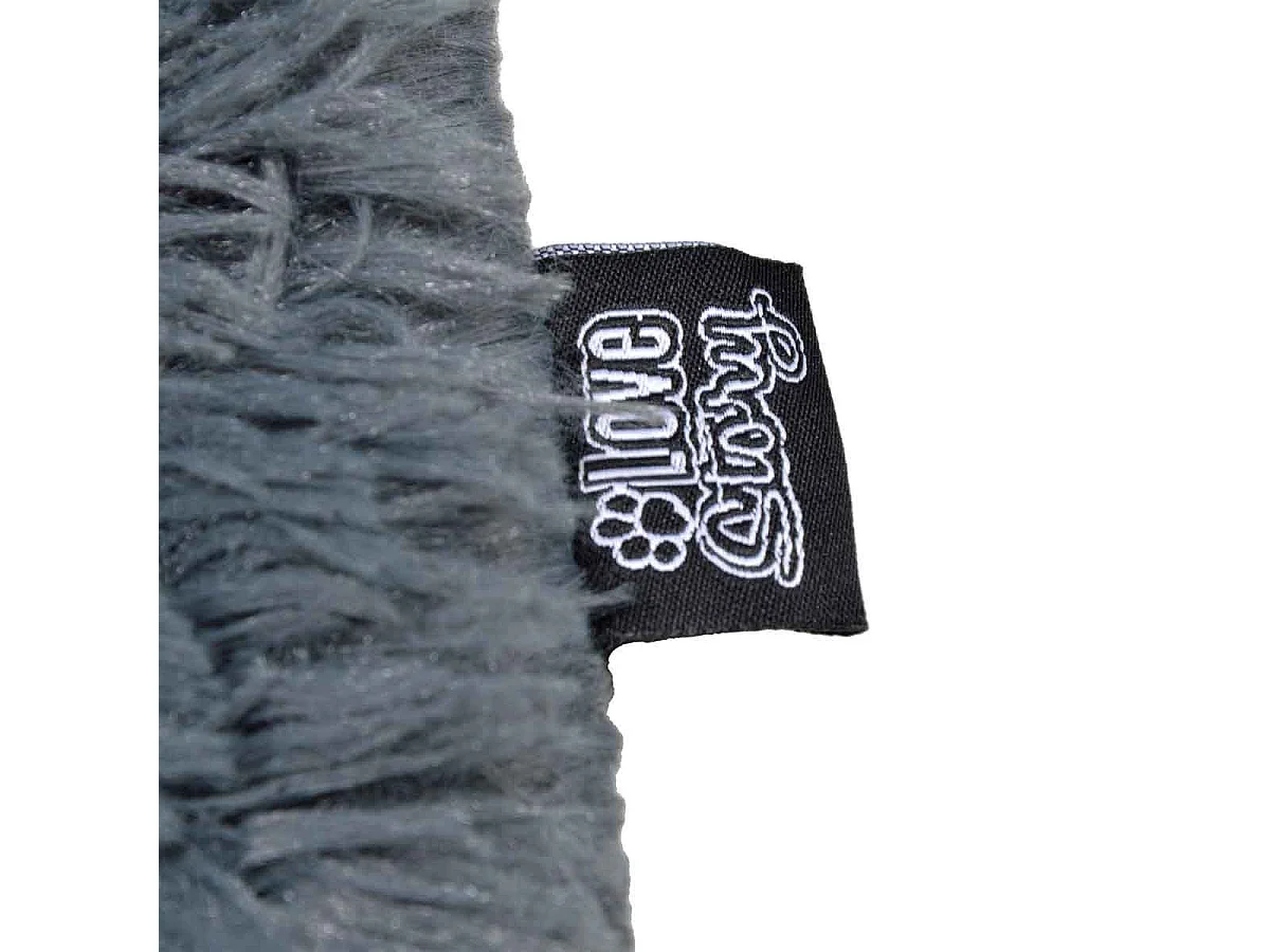 Protège Canapé & Traversin "Fluffy" 120cm Anthracite