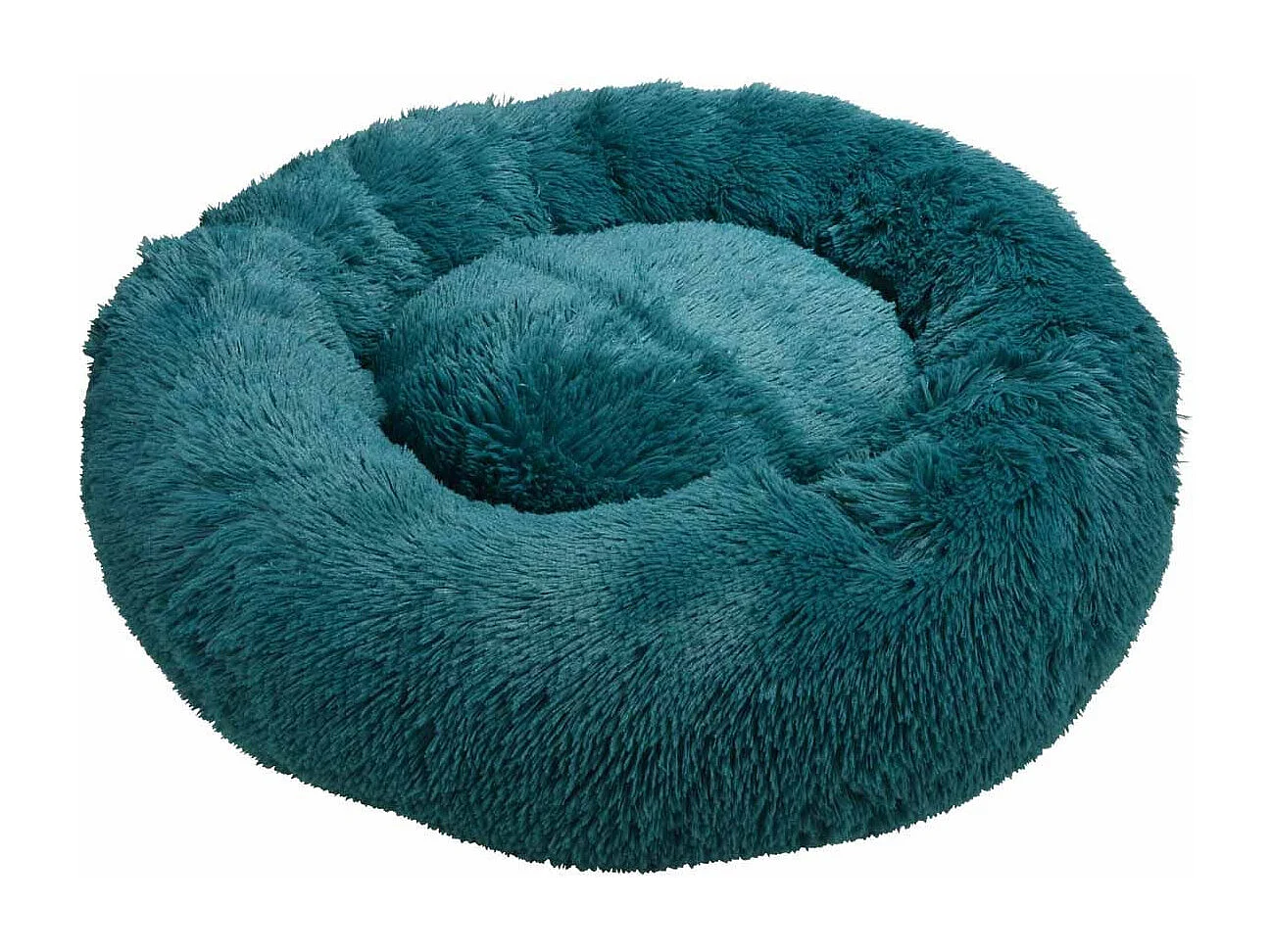 Coussin pour Chien & Chat "Fluffy" 95cm Émeraude