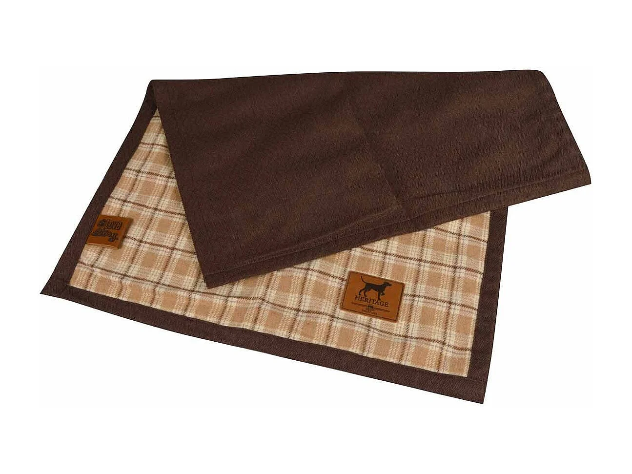 Plaid pour Chien & Chat "Héritage" 70x100cm Noisette