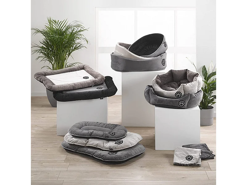 Coussin pour Chien & Chat "Patchy" 87cm Beige