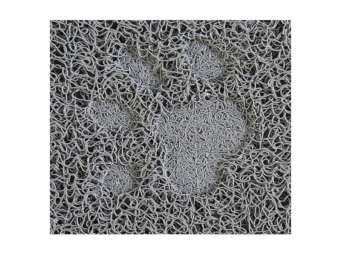 Tapis Repas pour Chien & Chat Déco "Pattes" 40cm Gris