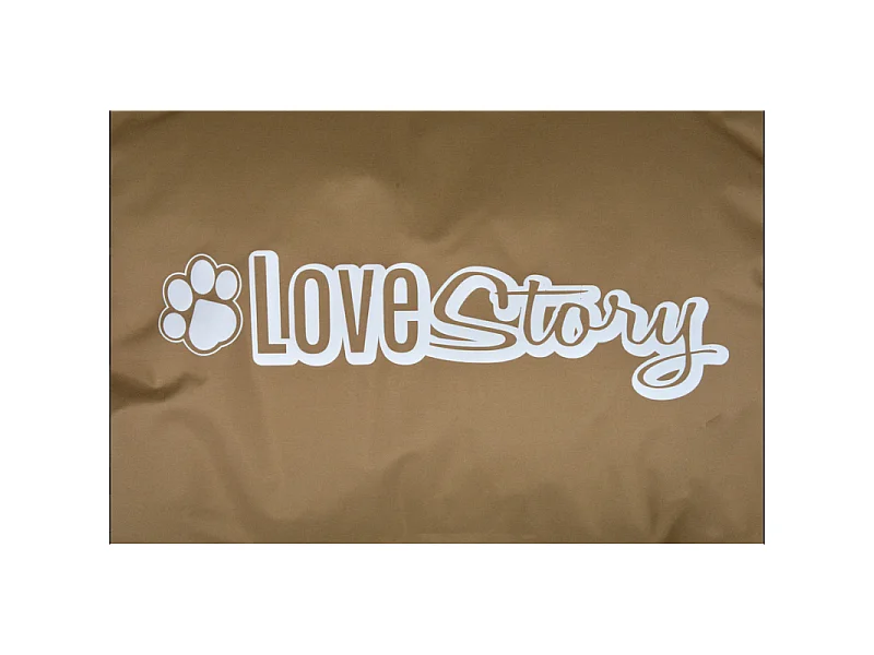 Coussin pour Chien "Forme Os Good Dog" 100cm Taupe