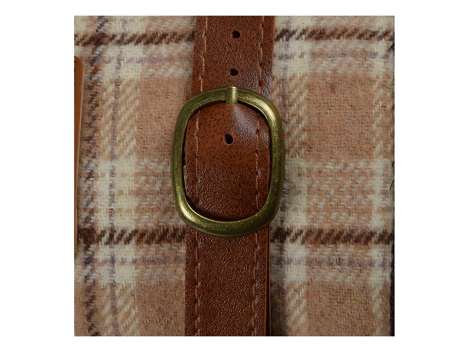 Plaid pour Chien & Chat "Héritage" 50x70cm Noisette