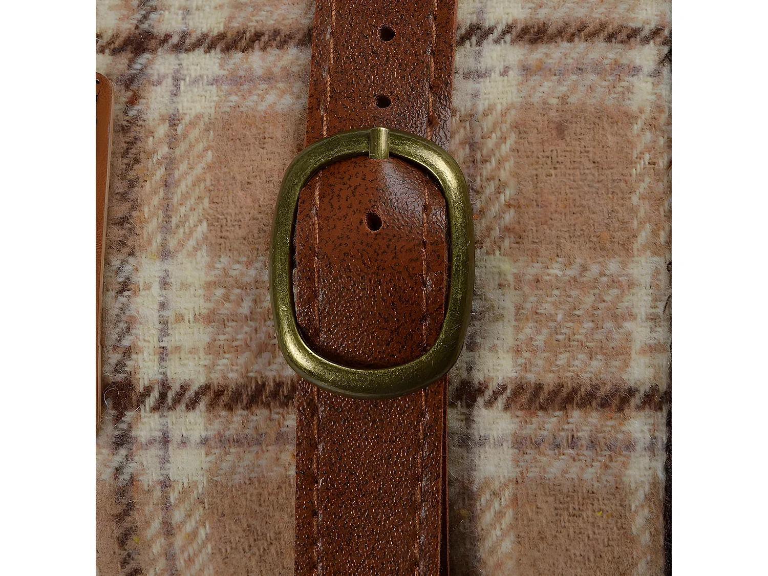 Plaid pour Chien & Chat "Héritage" 50x70cm Noisette