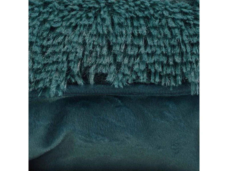 Coussin pour Chien & Chat "Fluffy" 77cm Émeraude