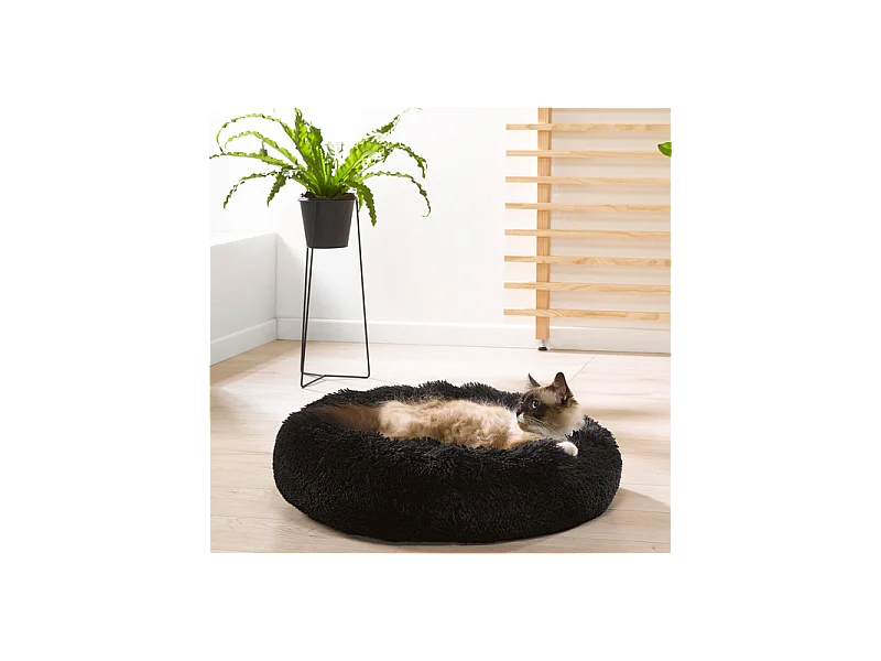 Coussin pour Chien & Chat "Fluffy" 95cm Anthracite
