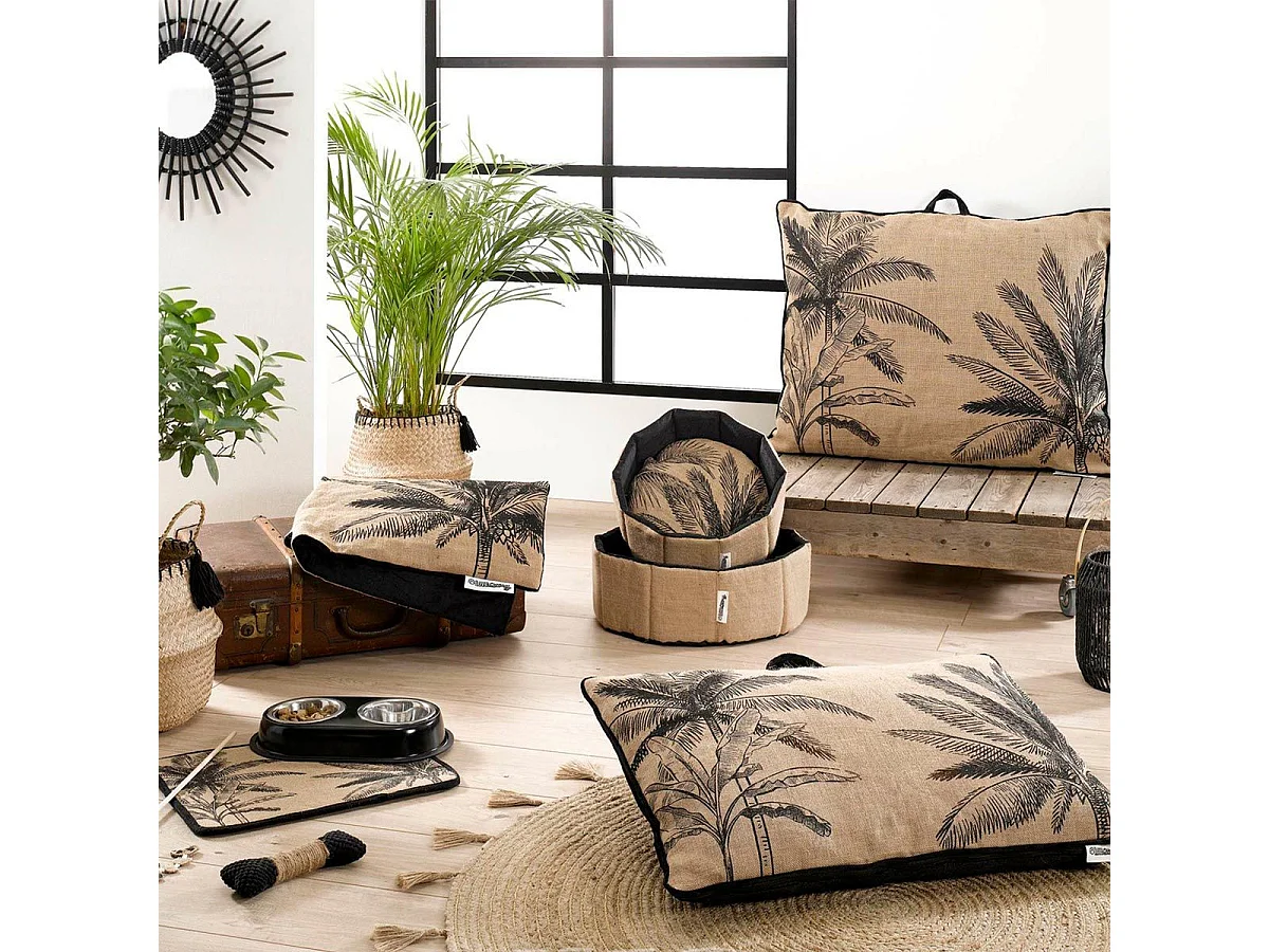 Tapis de Repas pour Animaux "Bahia" 45cm Beige