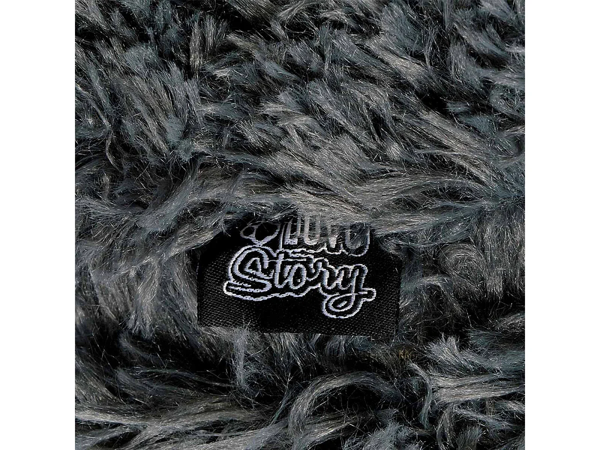 Coussin pour Chien & Chat "Fluffy" 80cm Anthracite