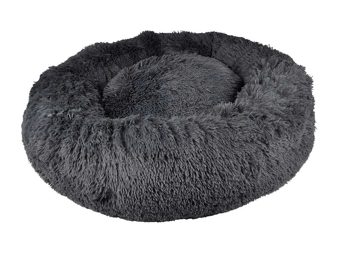 Coussin pour Chien & Chat "Fluffy" 75cm Anthracite