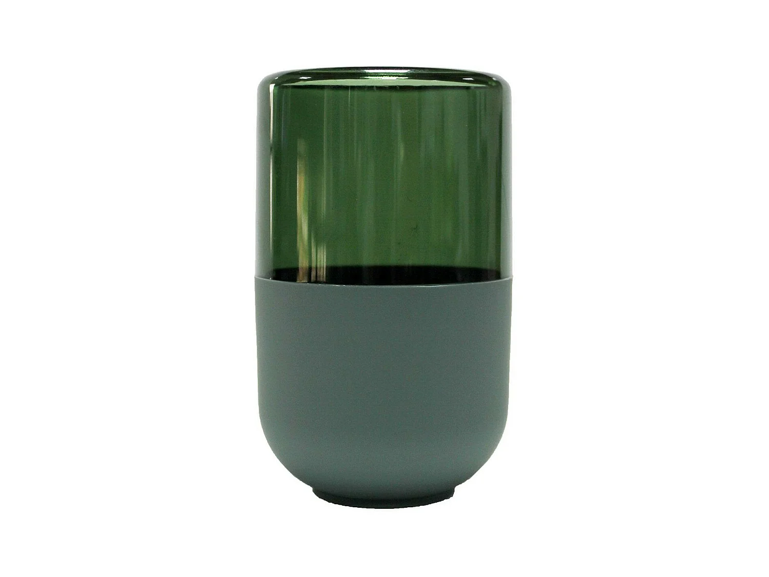 Gobelet Salle de Bain "Equatorial" 11cm Kaki