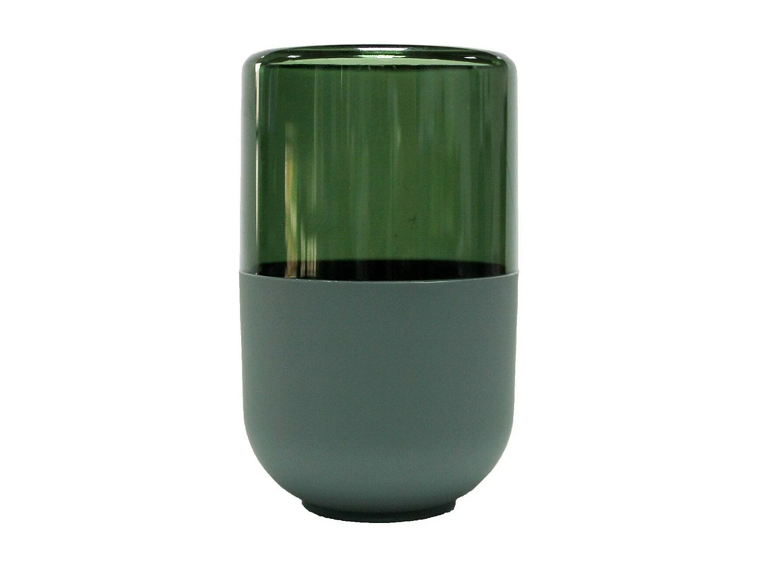 Gobelet Salle de Bain "Equatorial" 11cm Kaki