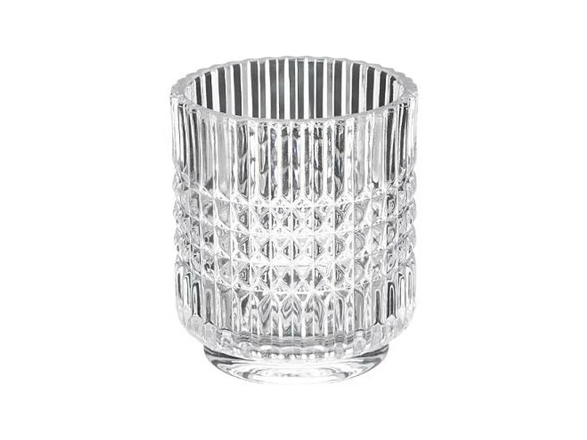 Gobelet Salle de Bain "Precious" 8cm Transparent