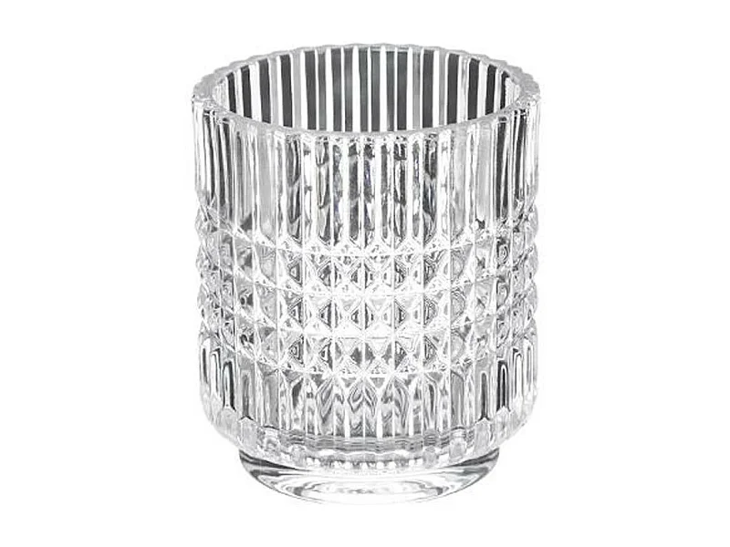 Gobelet Salle de Bain "Precious" 8cm Transparent