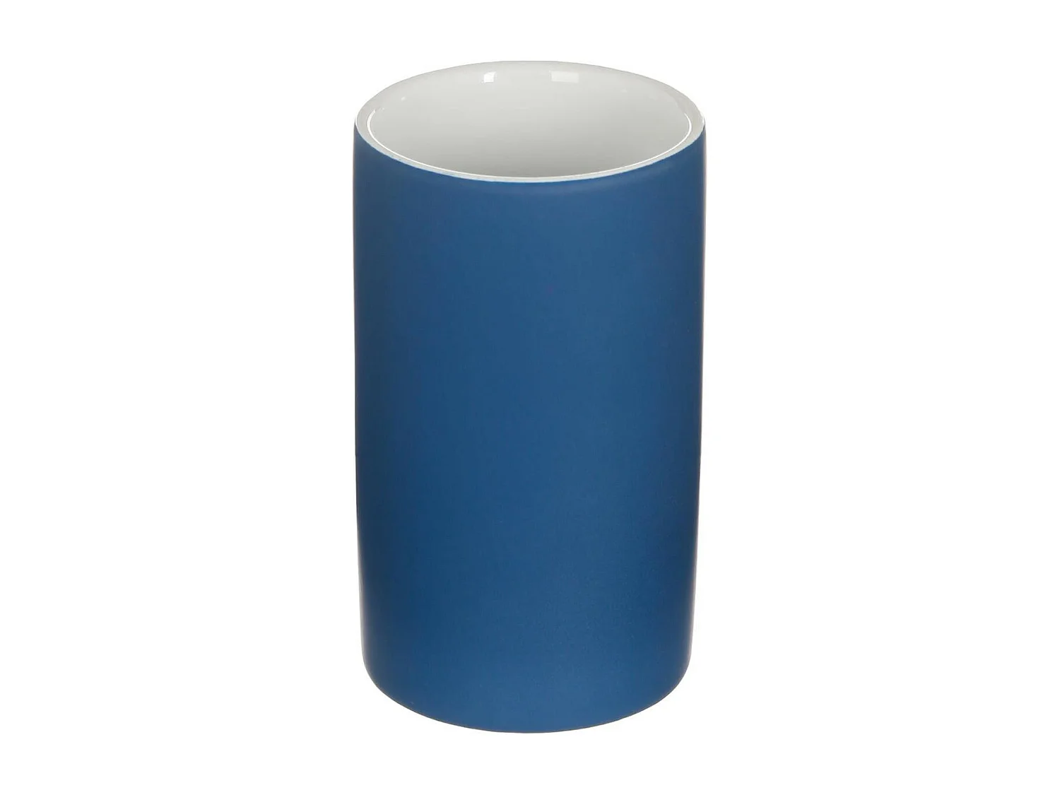 Gobelet Salle de Bain "Rubber" Bleu Marine