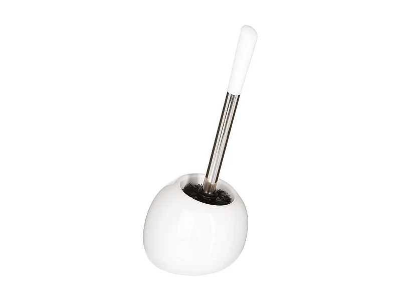 Brosse WC en Céramique "Sun" 36cm Blanc