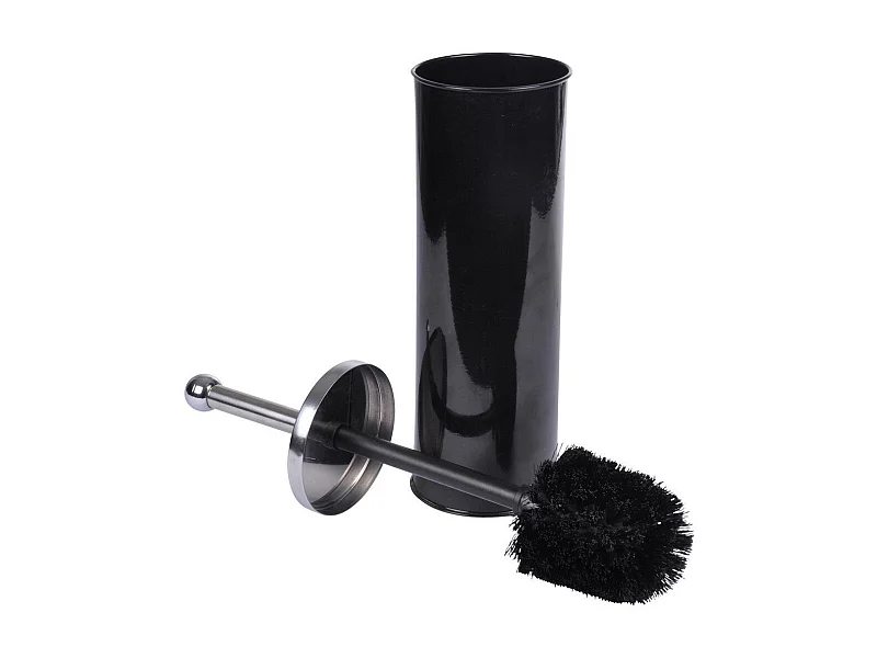 Brosse WC en Métal "Vitamine II" 37cm Noir