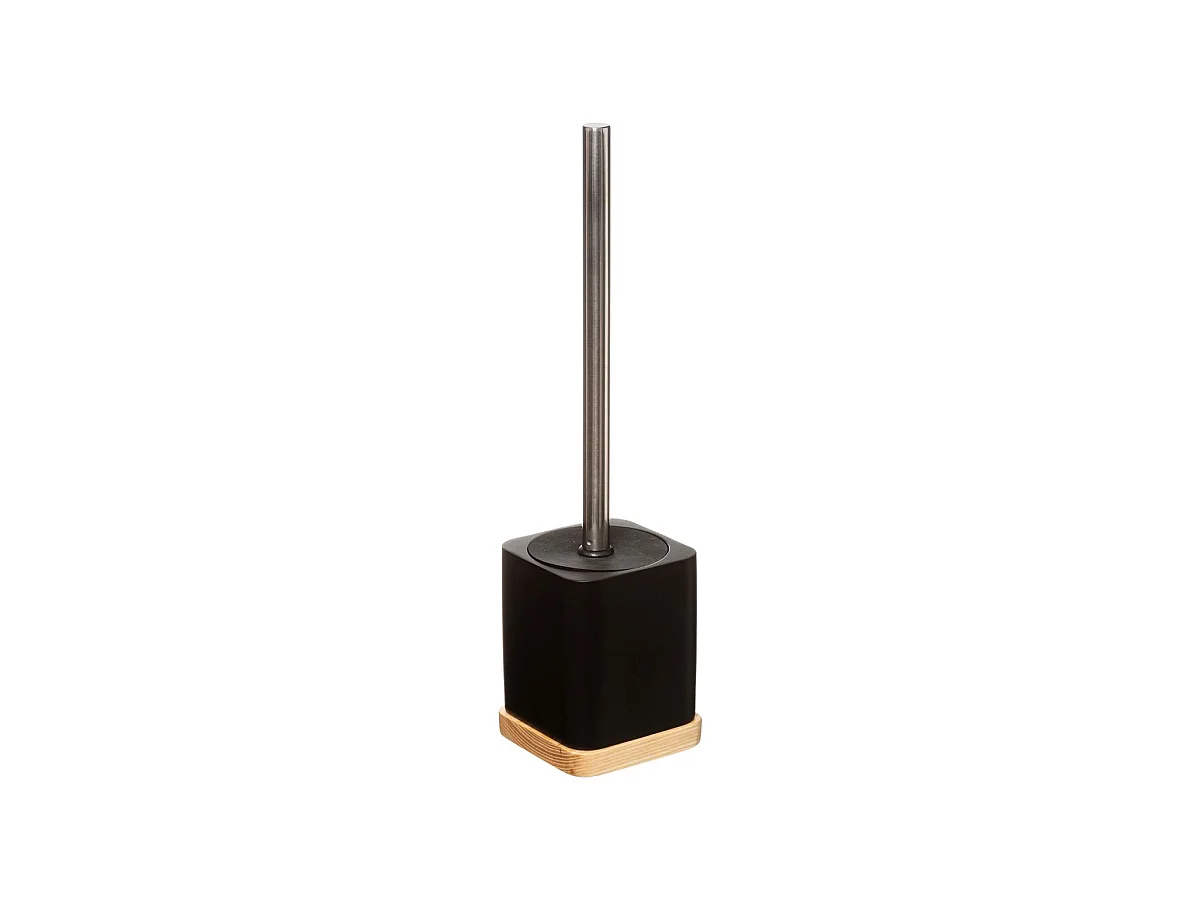Brosse WC Design "Natureo" 35cm Noir