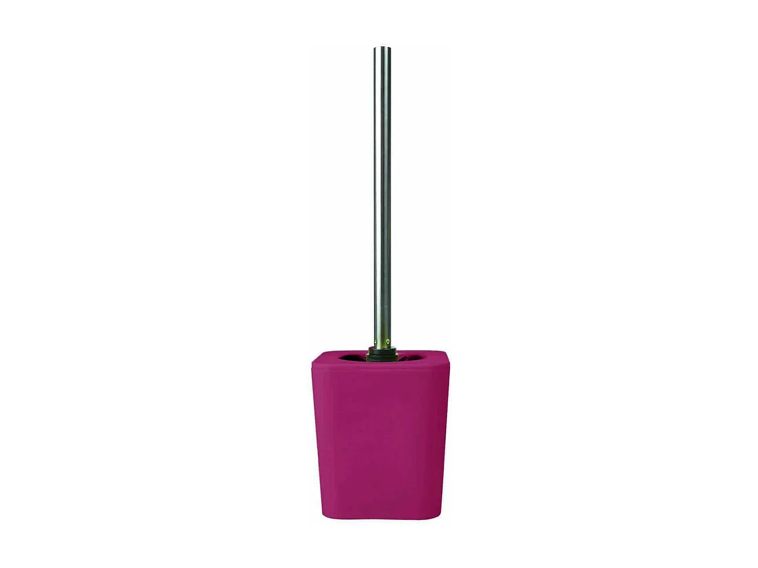 Brosse WC Soft Touch "Vitamine" 38cm Framboise