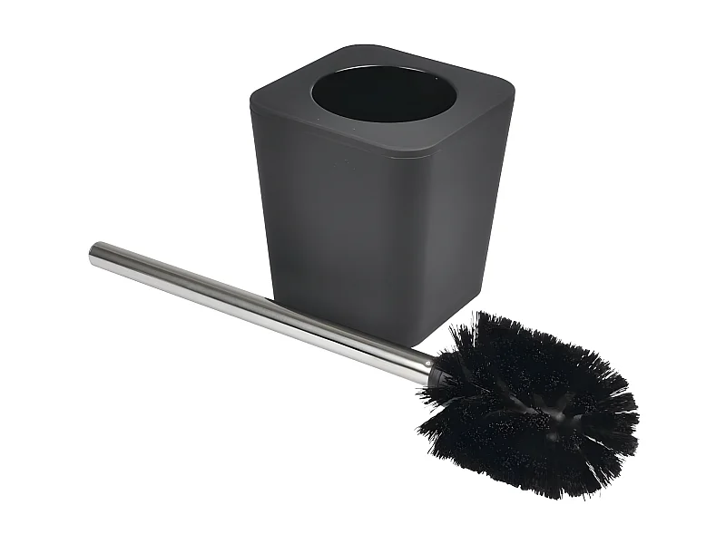 Brosse WC Soft Touch "Vitamine" 39cm Noir