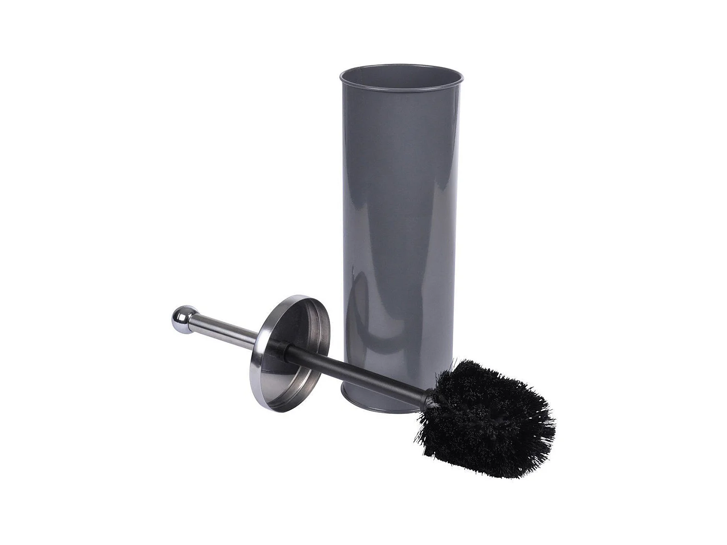 Brosse WC en Métal "Vitamine II" 37cm Anthracite
