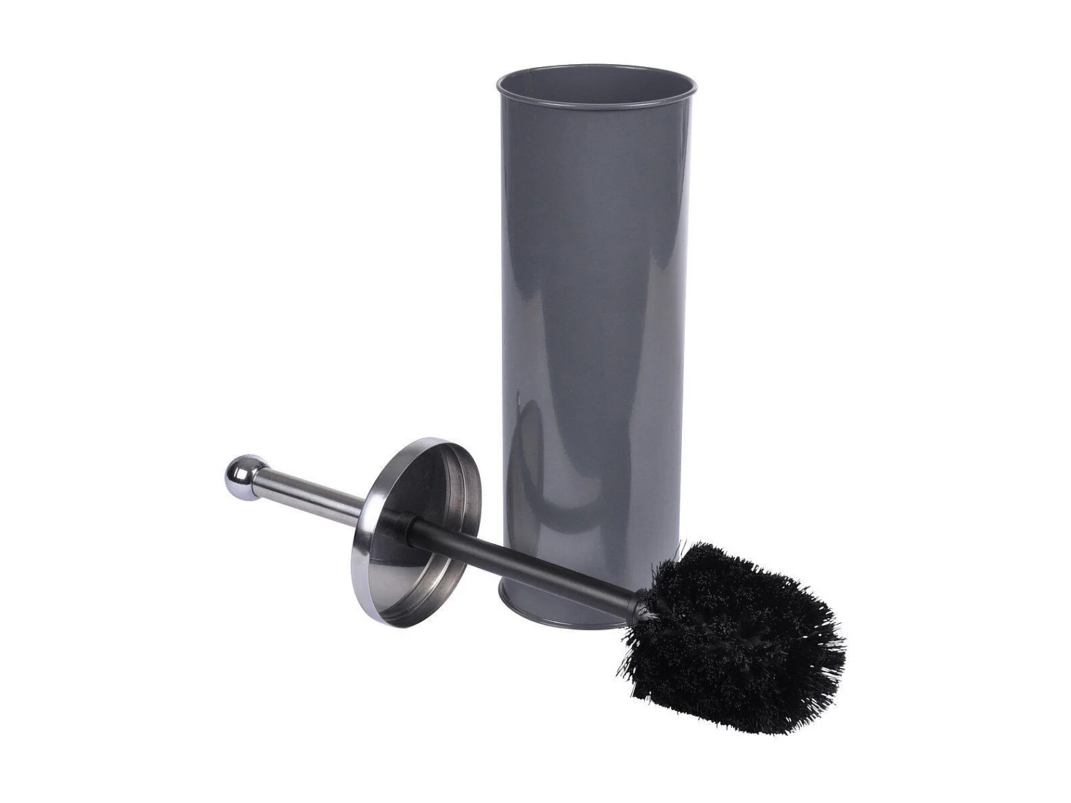 Brosse WC en Métal "Vitamine II" 37cm Anthracite
