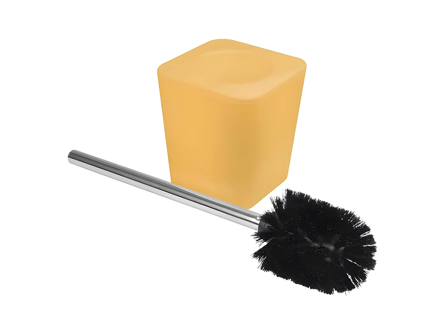 Brosse WC Soft Touch "Vitamine" 38cm Ocre