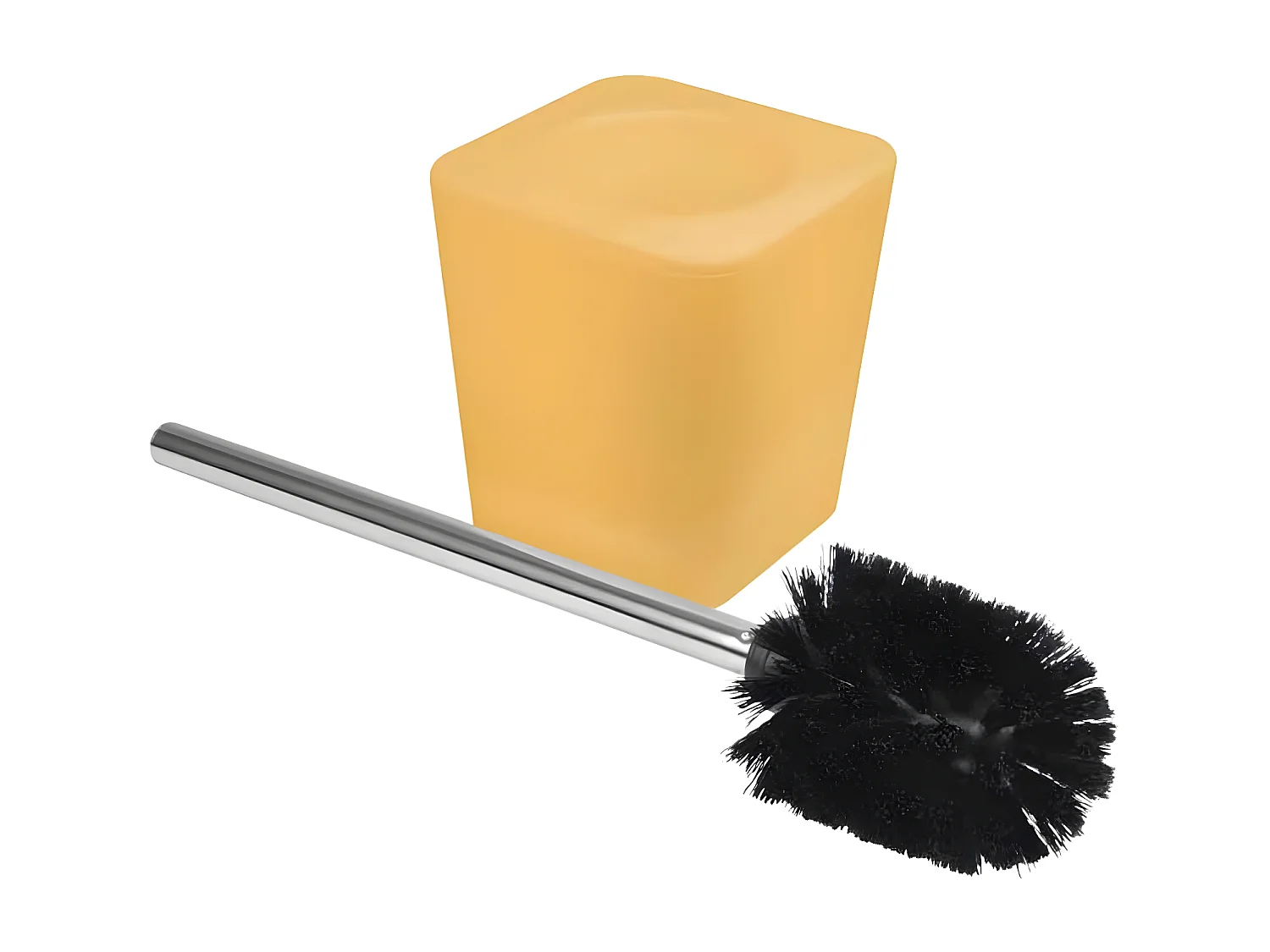 Brosse WC Soft Touch "Vitamine" 38cm Ocre