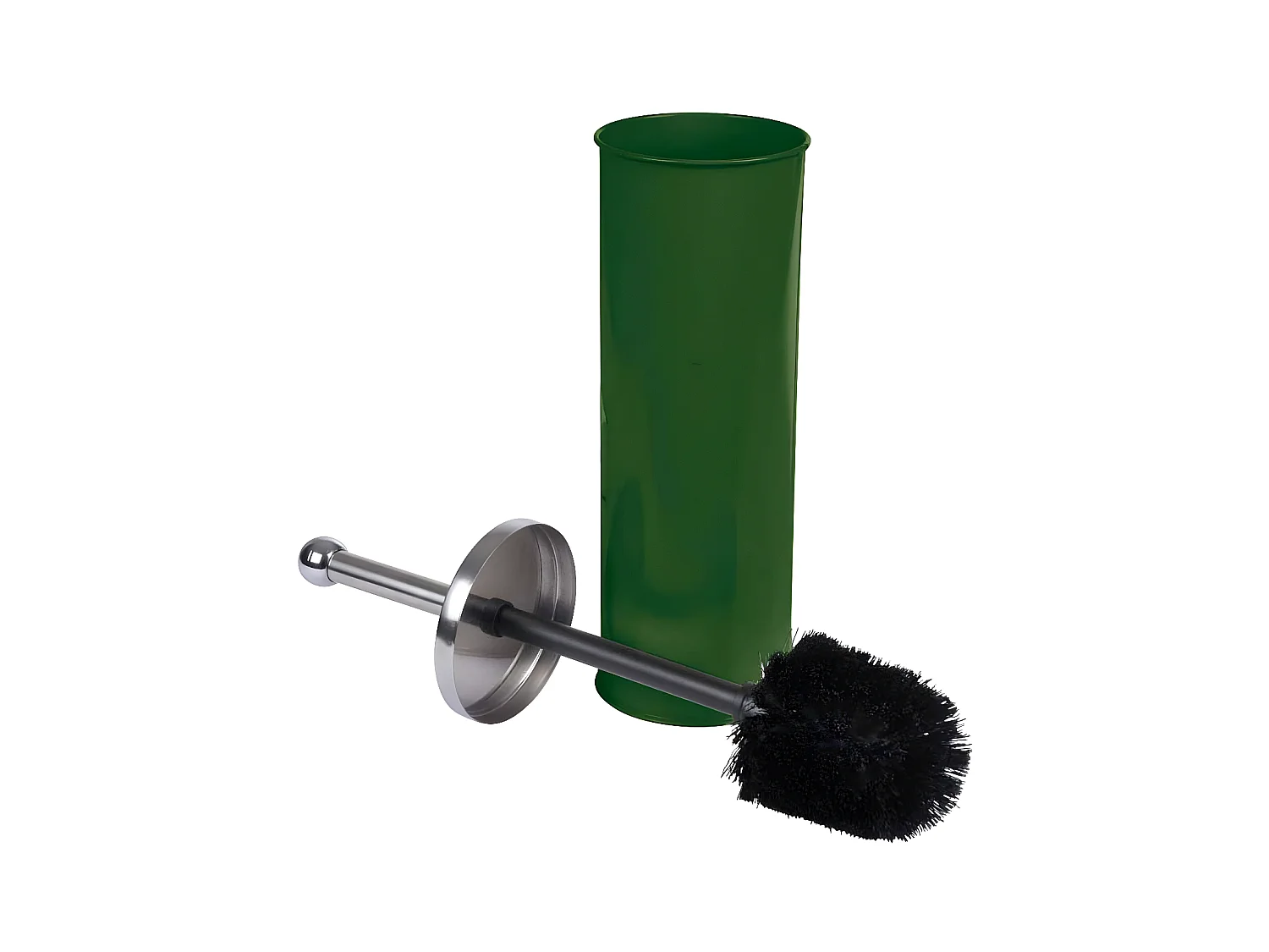Brosse WC en Métal "Vitamine II" 37cm Kaki