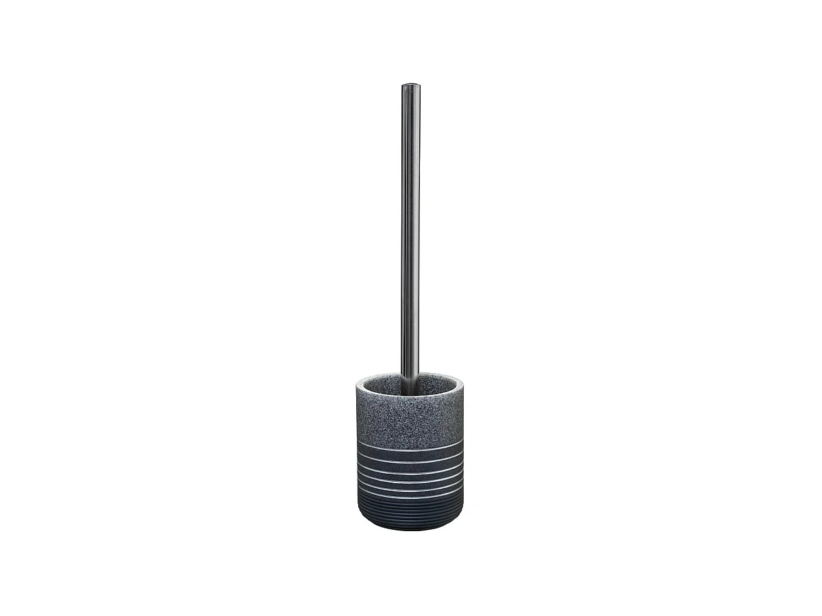 Brosse WC en Résine "Venty" 36cm Gris
