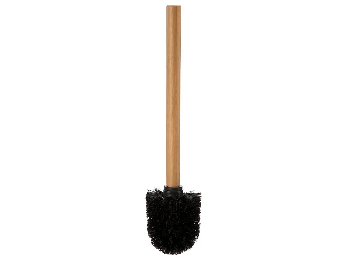 Brosse WC "Bambou" 39cm Blanc
