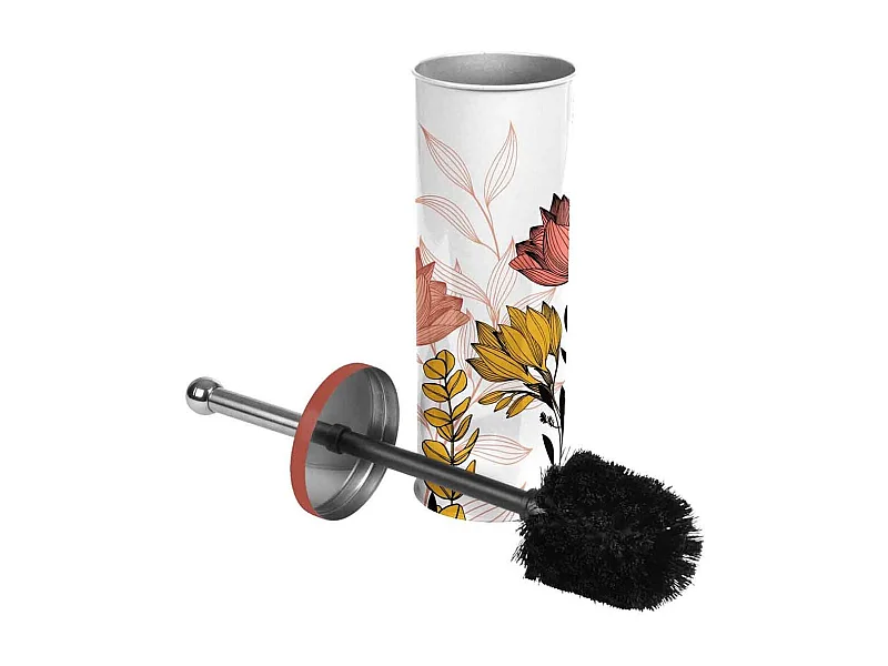 Brosse WC Imprimée "Amelina" 37cm Multicolore