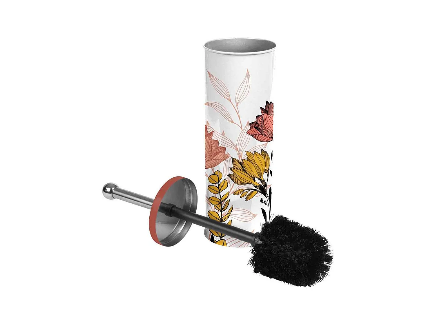 Brosse WC Imprimée "Amelina" 37cm Multicolore