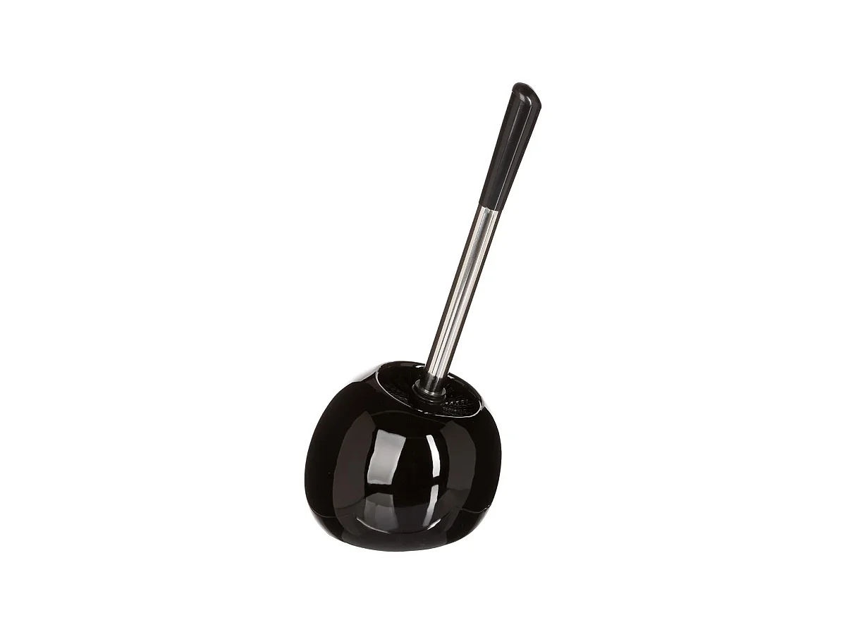 Brosse WC en Céramique "Sun" 36cm Noir