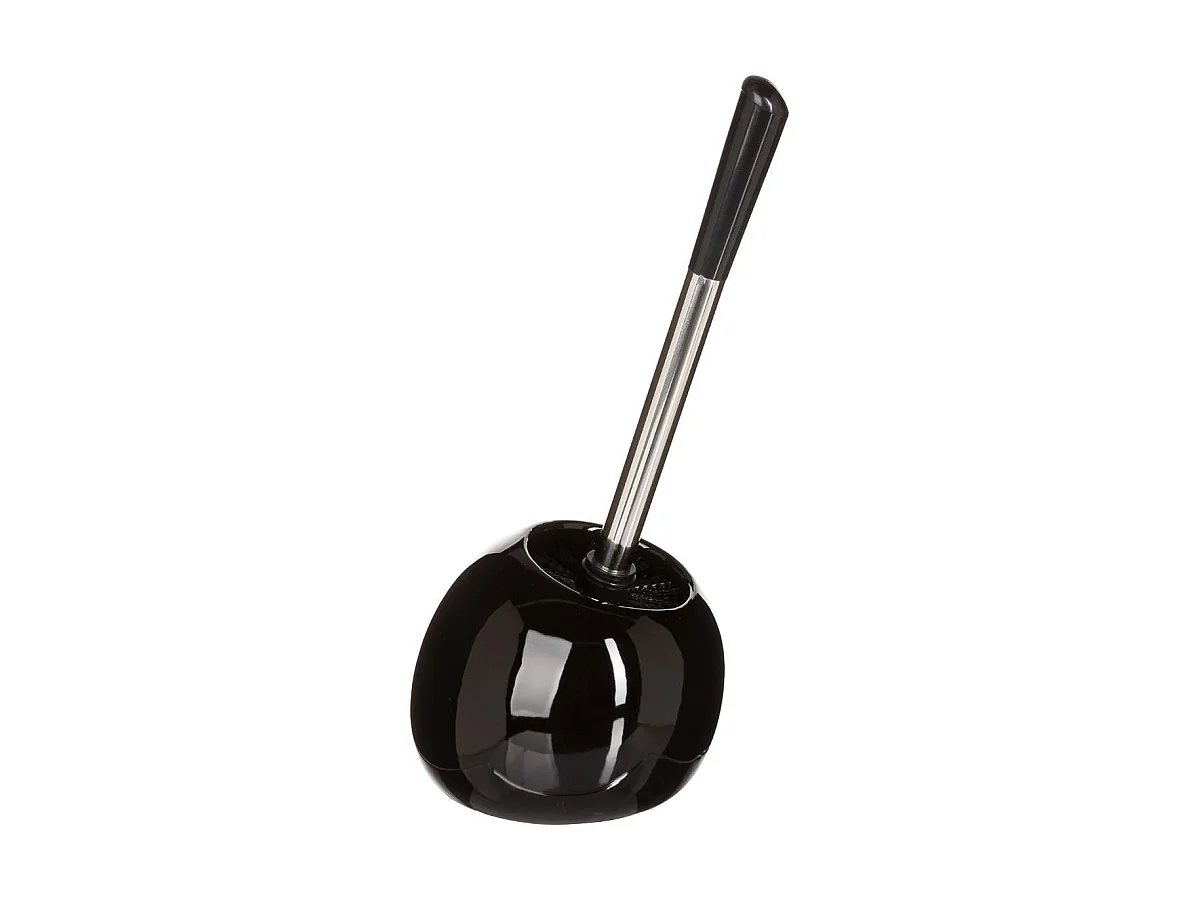 Brosse WC en Céramique "Sun" 36cm Noir