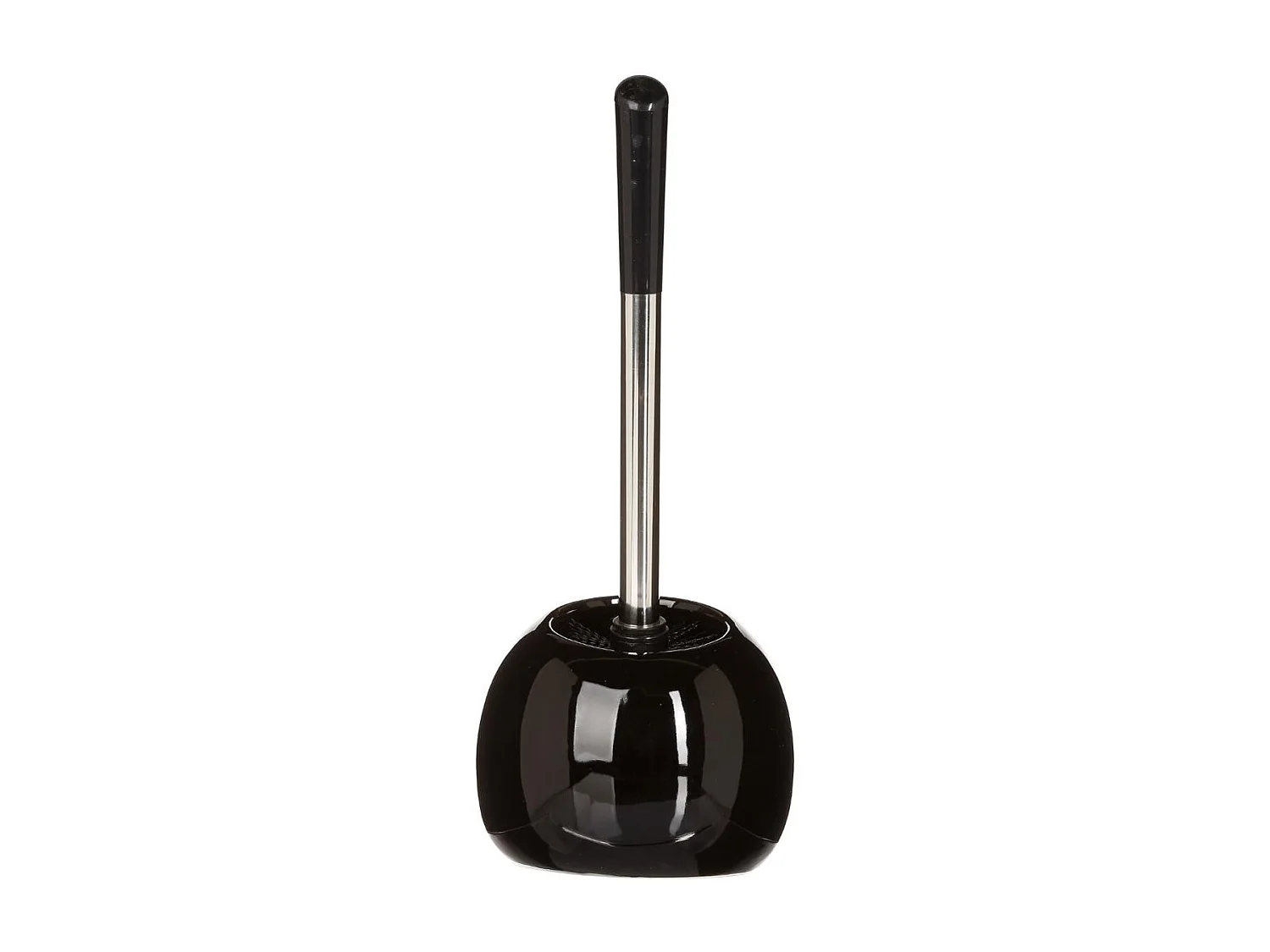Brosse WC en Céramique "Sun" 36cm Noir