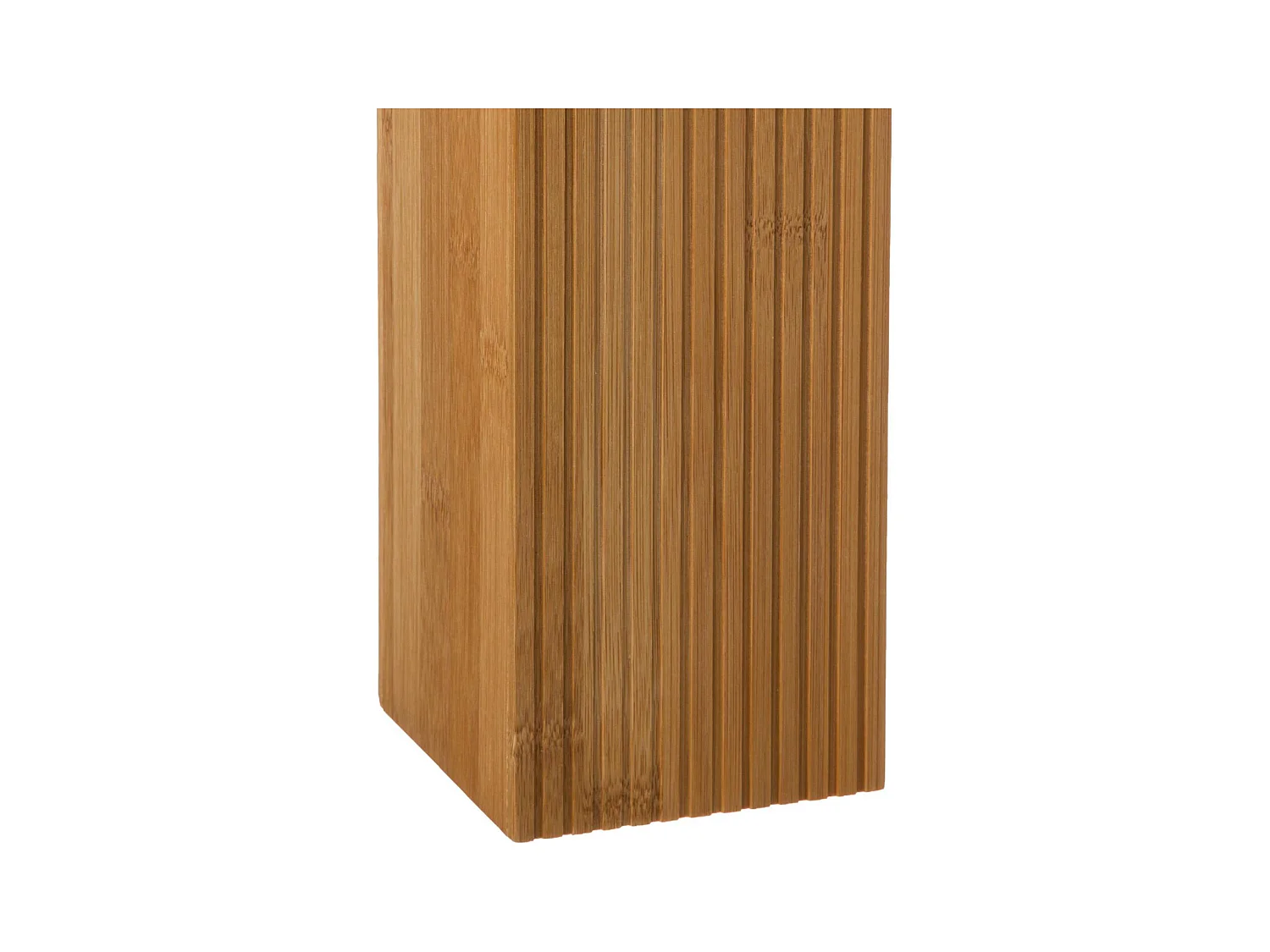 Bote y escobilla wc en bambú