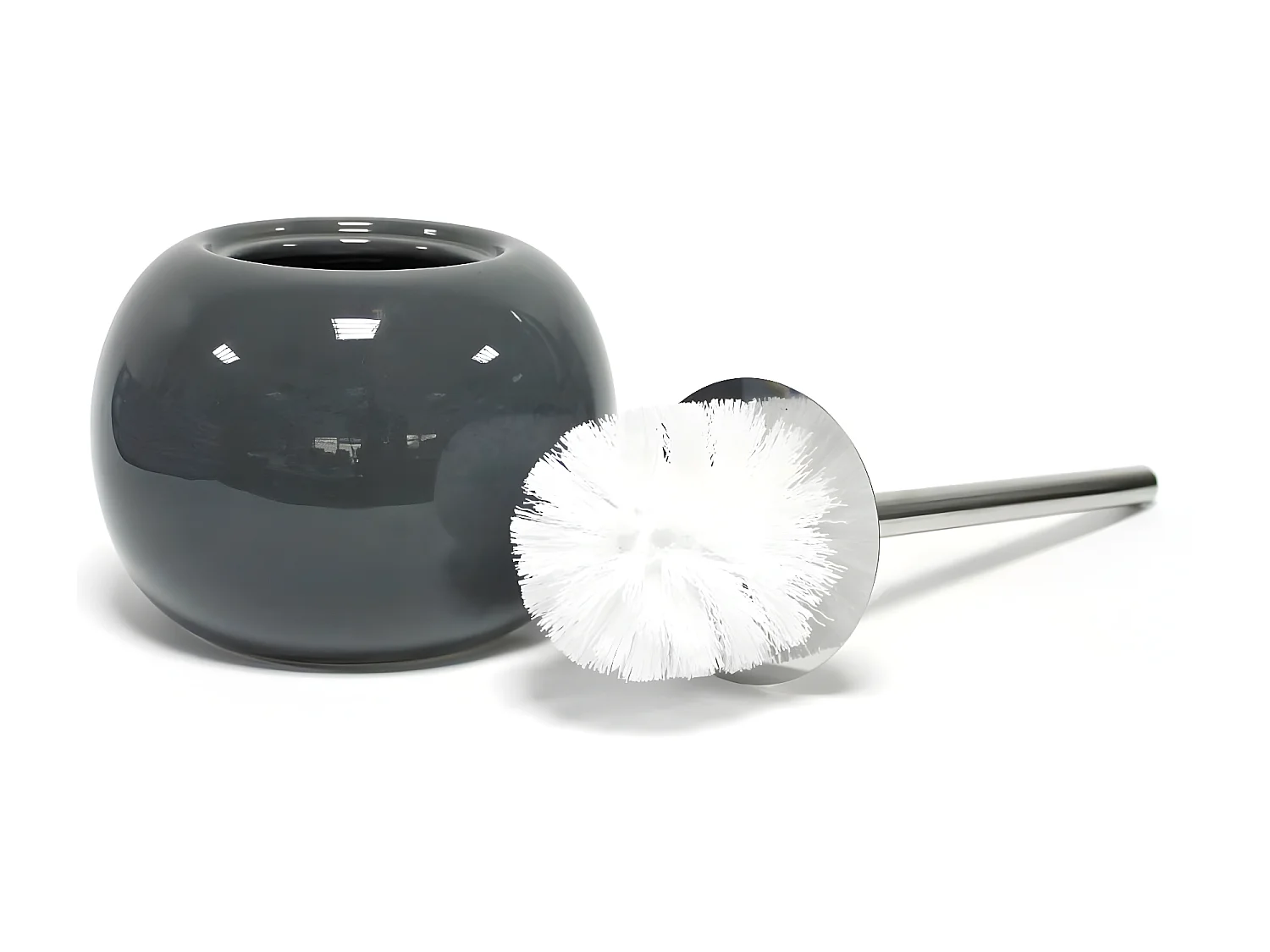Brosse WC Design "Bullea" 37cm Anthracite