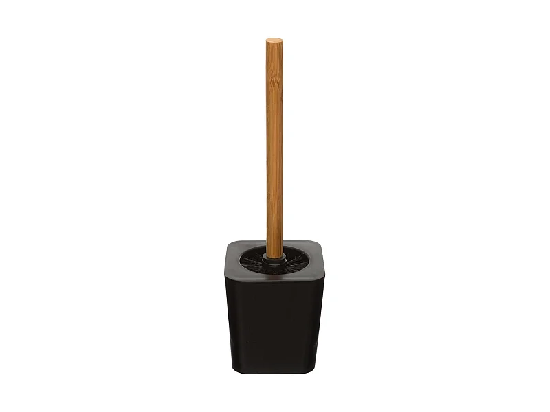 Brosse WC "Bambou" 38cm Noir