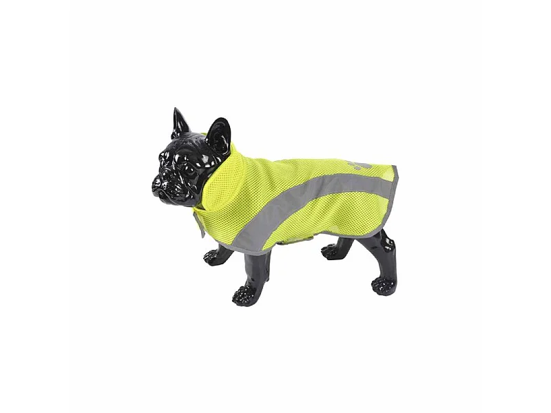 Gilet de Sécurité pour Chien "Réfléchissant" 35cm Jaune