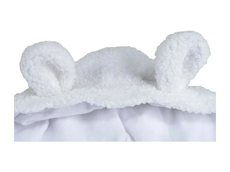 Veste Doudou pour Chien "Wooly" 40cm Écru