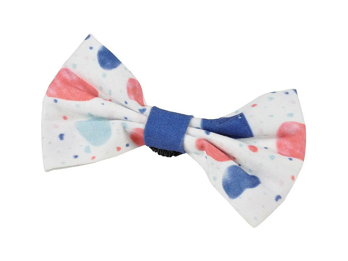 Nœud Papillon pour Collier "Terrazzo" 10cm Multicolore