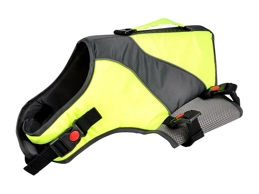 Gilet de Flottaison pour Chien "Réfléchissant" 43cm Jaune